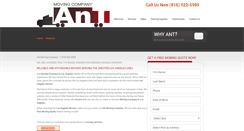 Desktop Screenshot of antmoving.com